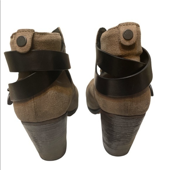 Rag & Bone suede Harrow ankle boots leather Sz EU 40 - Picture 11 of 11